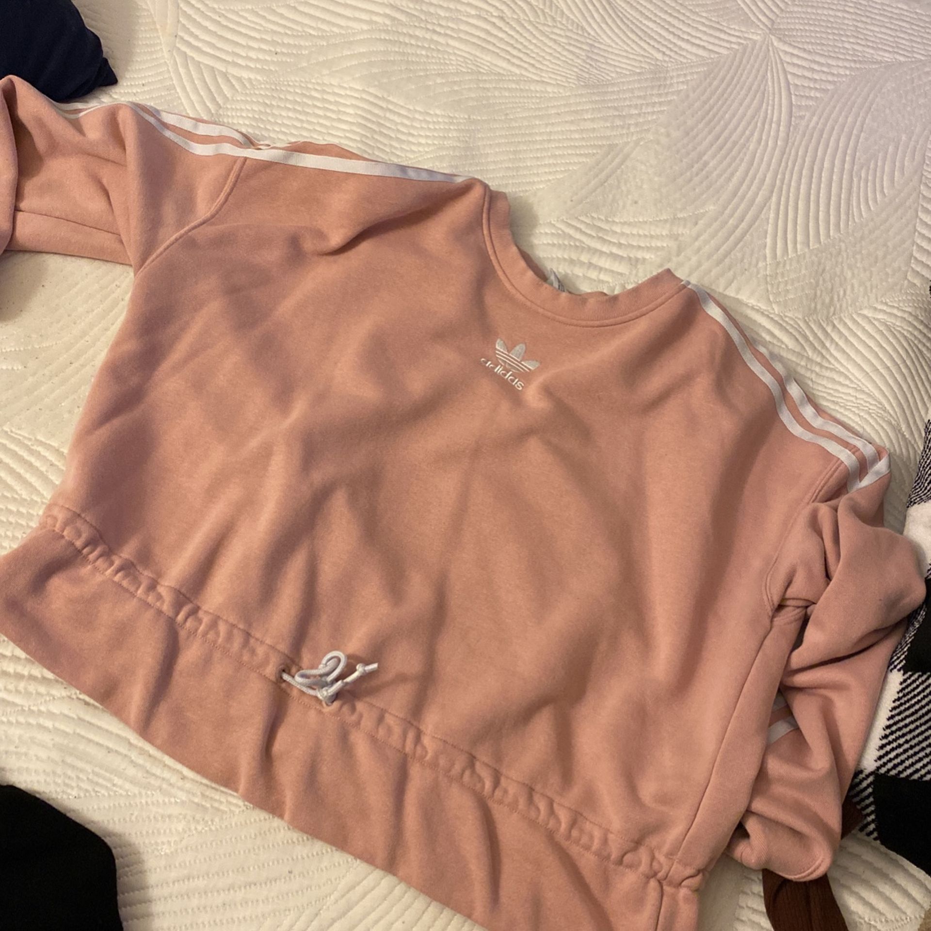 Adidas pink sweater
