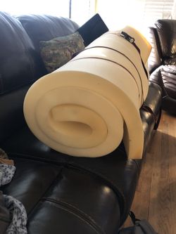 Queen Size 2” Medium Density Foam Topper