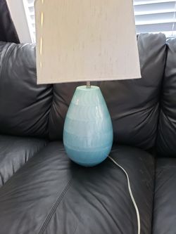 Lamp very pretty. Could use new shade