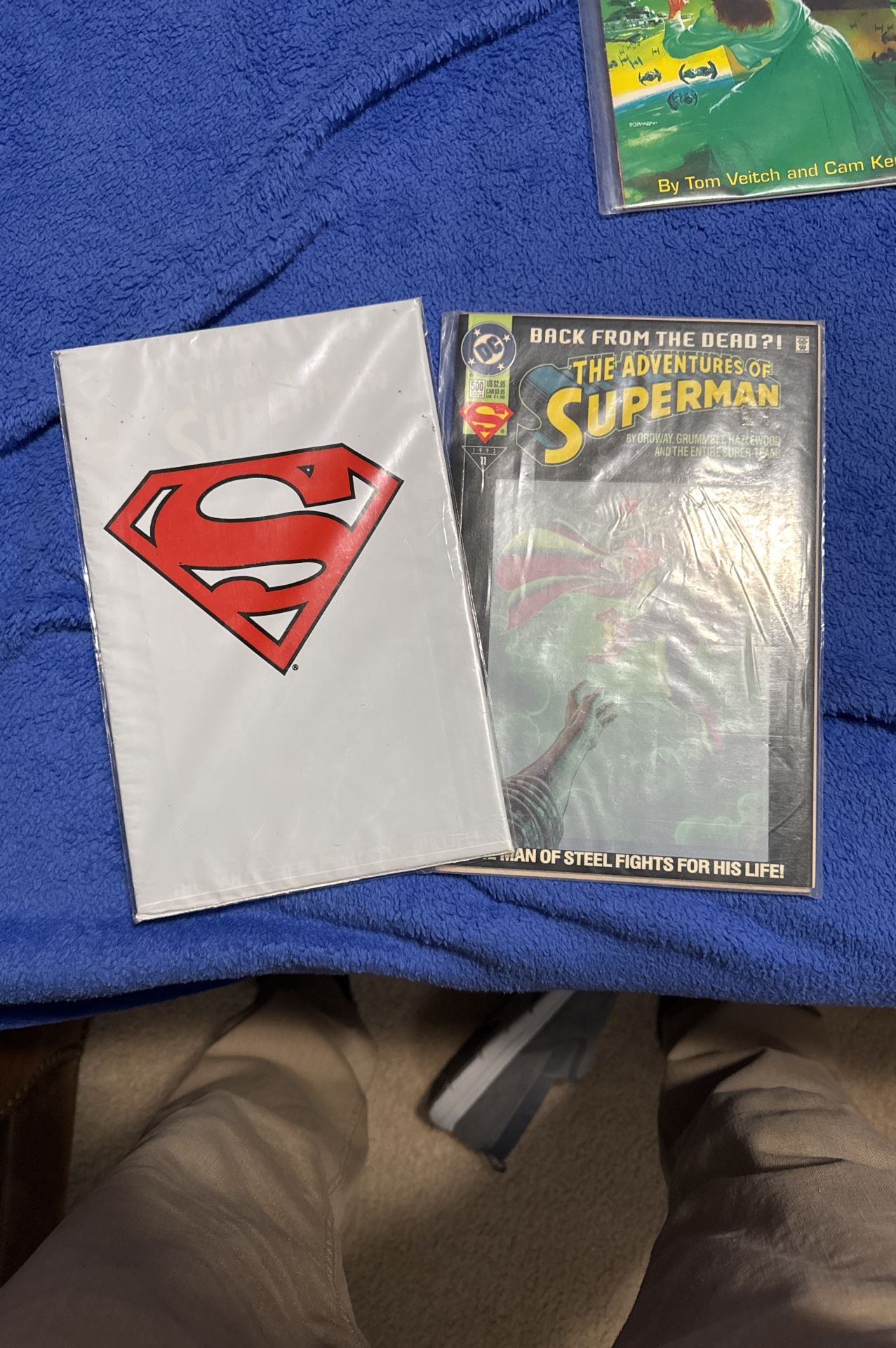 Adventures Of Superman # 11 Opened And Unopened