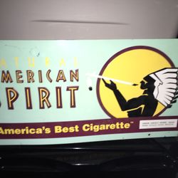 Nice Tin cigarette sign Only $15