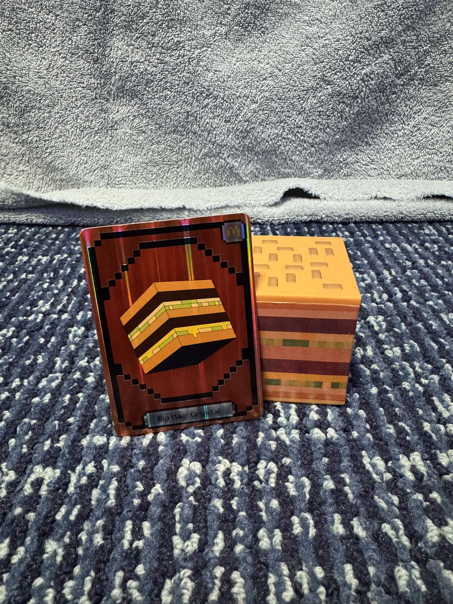 Big Mac Crystal Minecraft McDonald’s Toy