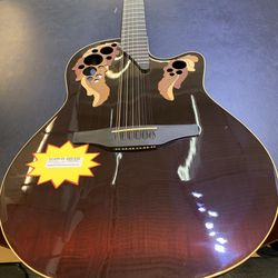 Adamas by Ovation 12-String Acoustic/Electric Guitar, Big, Rich Sound!