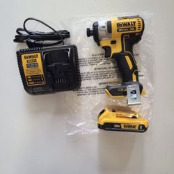 Dewalt 20v Xr 3 Speed Brushless Impact With Battery N Charger 