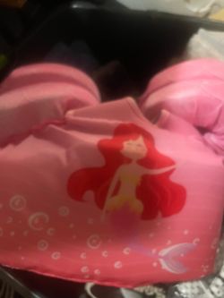 Little girl mermaid life jacket