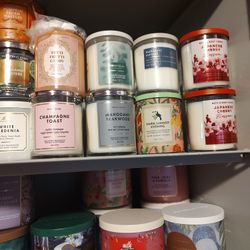 New Bath And Body Works Small Candles 
