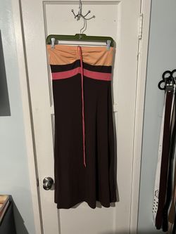 Bebe Brown Dress