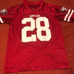 Kids San Francisco 49 ers Jersey Size Large 10/12