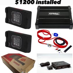 New Bass Package Kicker L7t 10” SHALLOW SERIES INSTALLED 