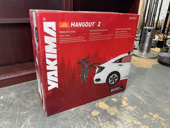 NEW! YAKIMA HangOut 2- Bike Trunk Rack