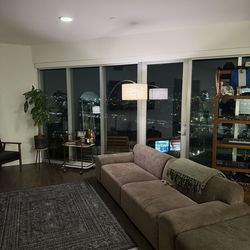 Wade Logan Upholstered Sofa 105”