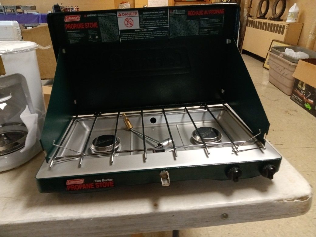 Two Burner Propane Stove For Sale.