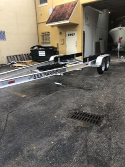 Single -Axle Aluminum Dual Axle Trailer