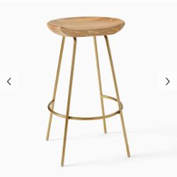 West Elm “Alden” Counter Stool (Open Box - Never Used)