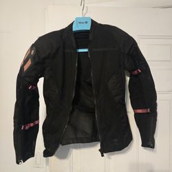 Icon Mesh AF Woman's Motorcycle Riding Jacket - Size MEDIUM 