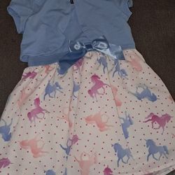 Toddler Girls Unicorn Dresses