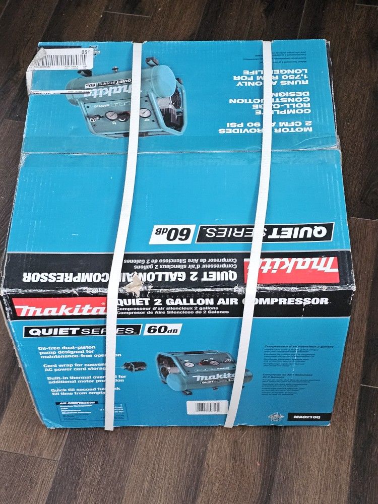 π BRAND NEW Makita 2-Gal Air Compressor β SAVE $100+! π₯ Ultra-Quiet & Portable!