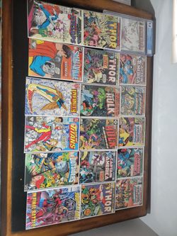 125 Comic Book Collection Great Value. See pictures. CGC. Spiderman. Thor. HULK and more.