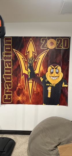 ASU Custom Graduation Banner 6 Feet!