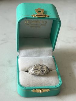 Men’s 925 Silver Signet Ring
