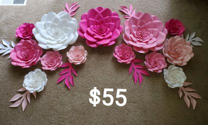 Flores de papel