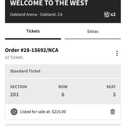 Concert- welcome To The west