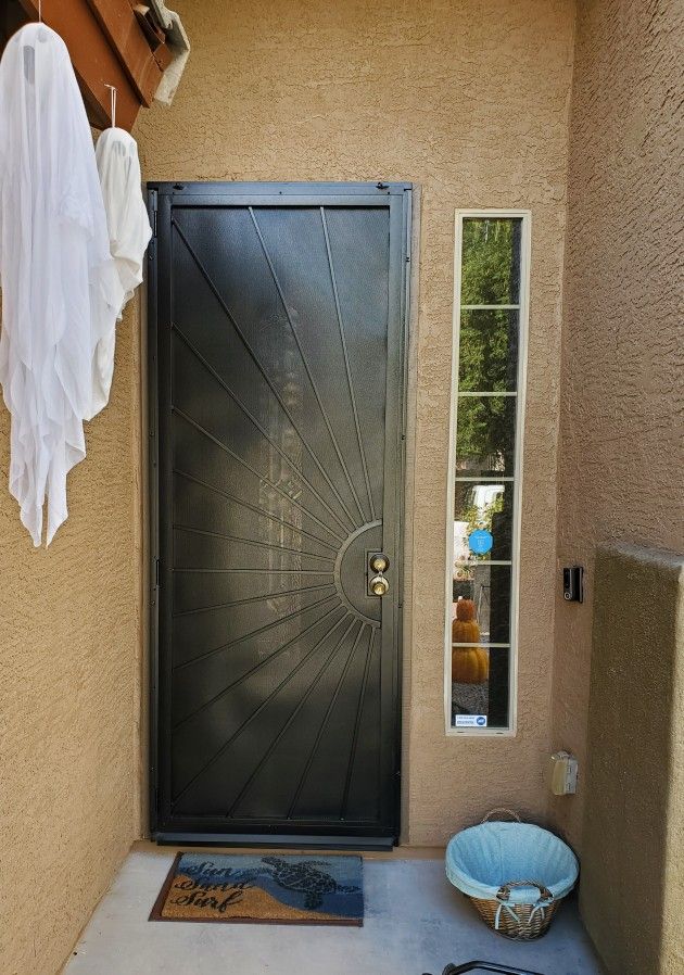 Security Door 36x96 Black (Installation Included) for Sale in Tolleson