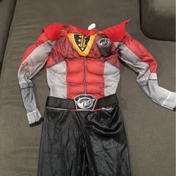 Red Power Ranger Halloween Costume