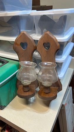 Pair of home interior sconces