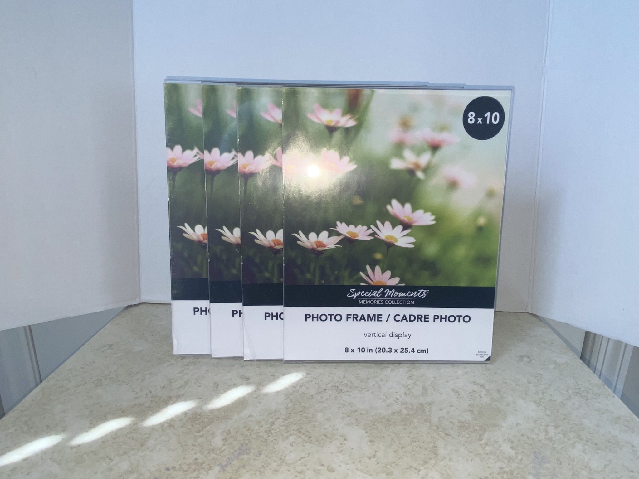 Acrylic Stand Photo Frames, 8x10 Inches, 4 Count 