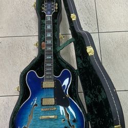 Bad cat electric guitar ES-335 ( Hablamos Espanol ) 