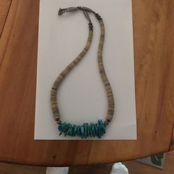 Nice Adult Necklace With Turquoise