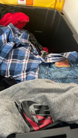 Box Full of Boy Clothes Size 6,7,8