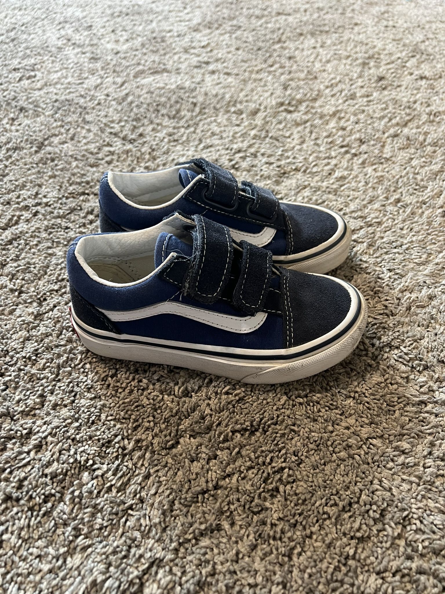 Navy Blue Vans Size 11C - Great Condition