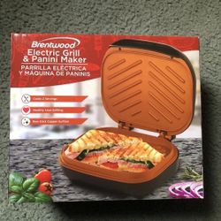 Brentwood Grill & Panini Maker