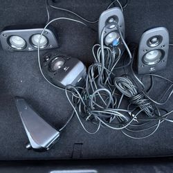 Logitech Speakers And Subwoofer