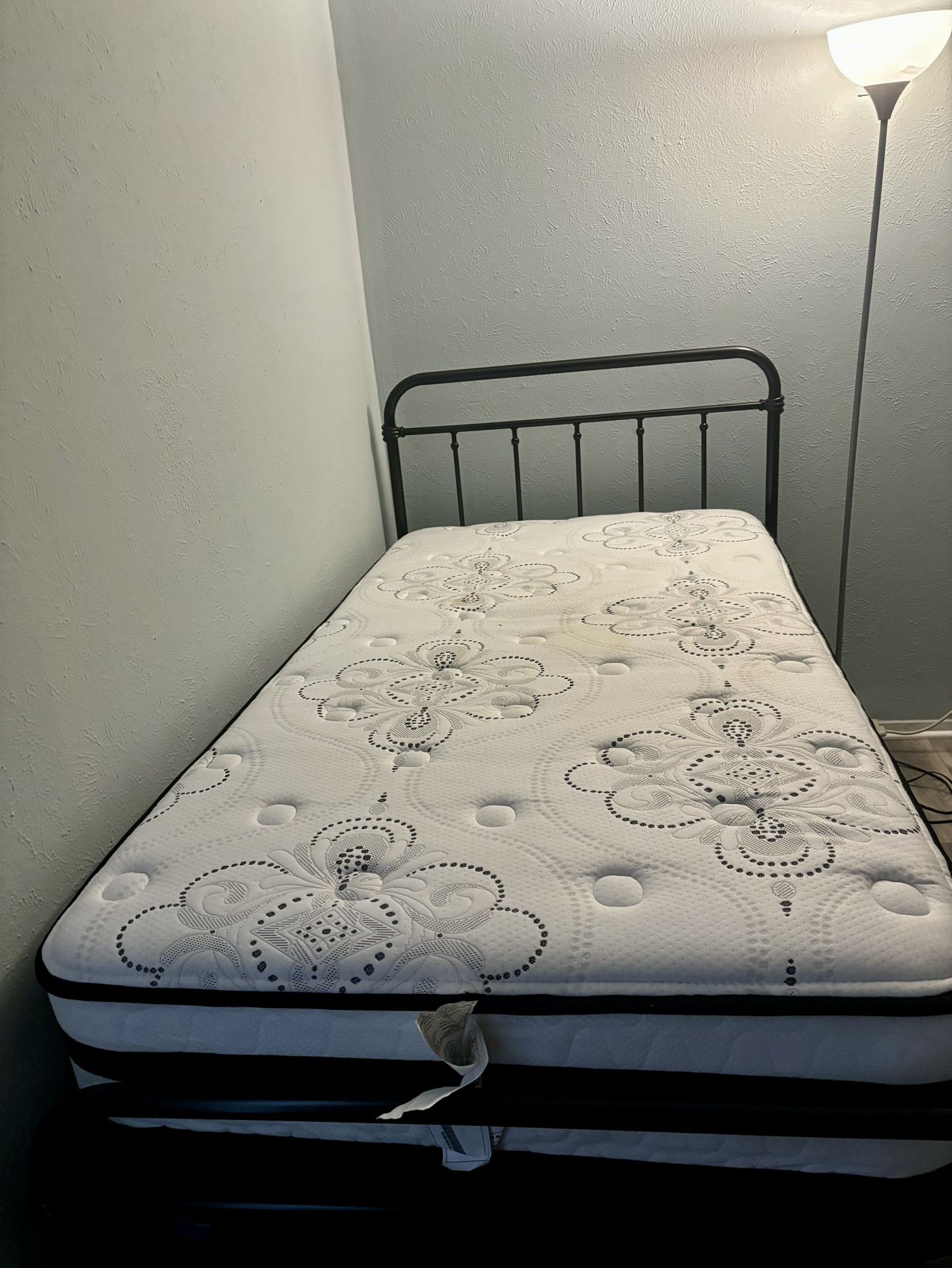 Twin Bed (mattress & box spring included)