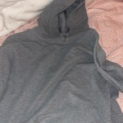 Plain Grey Hoodie