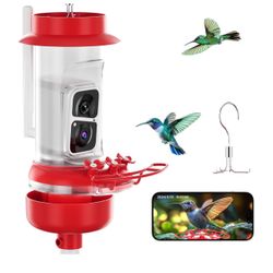 Hummingbird Feeder With Camera 
