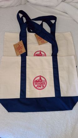 New blue tote bag