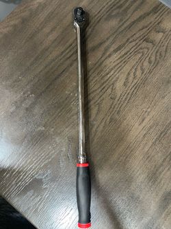 Snap-on Tools FHLL80 3/8" Drive Dual 80 Soft Grip X-Long Red Handle Ratchet