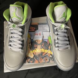 Jordan 5 Green Bean 