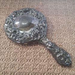 ANTIQUE ART NOUVEAU VANITY MIRROR 