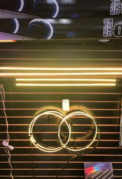 L.E.D ring for wheels and under glow