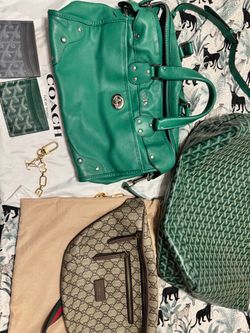 Green purse