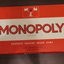 Vintage British Monopoly Game