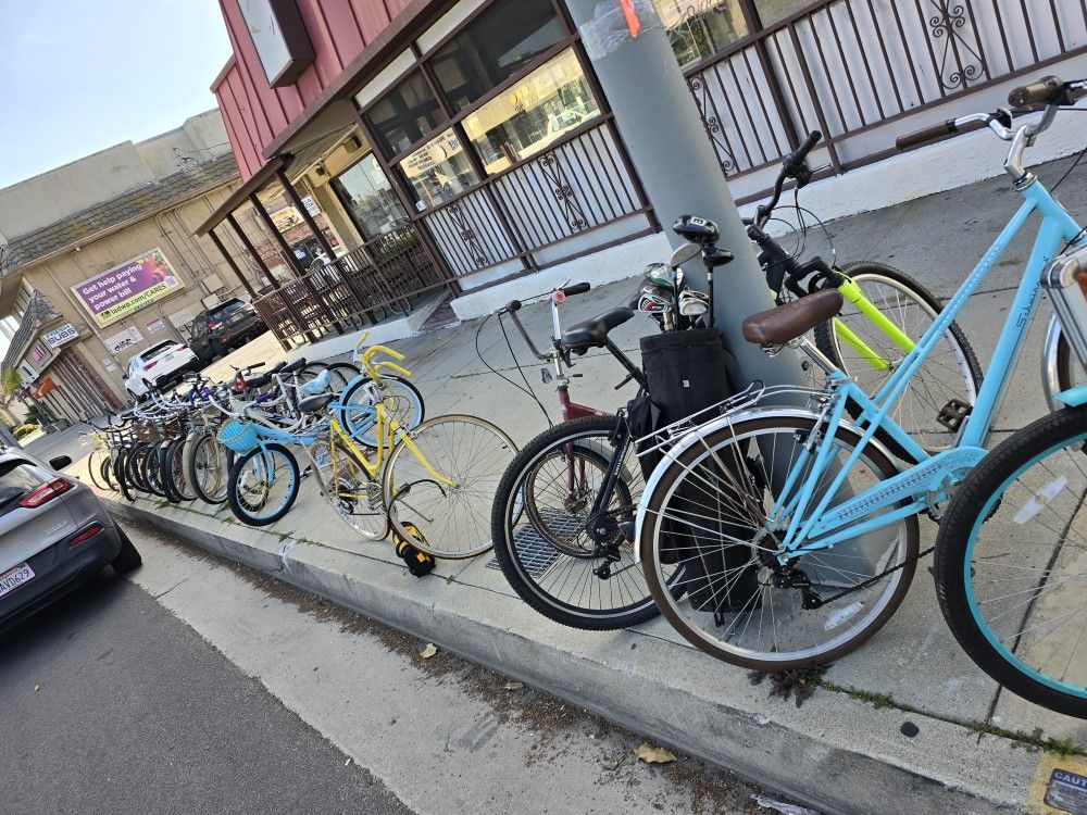 Bicycles Most Sizes Different Prices Start @ $100
