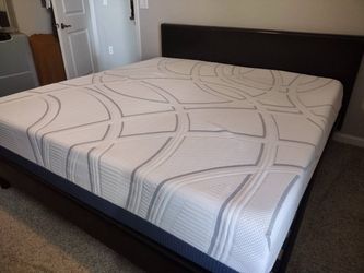 King size bed frame(Mattress not included