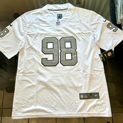 Raiders Crosby Jersey Size L Large XL XXL 
