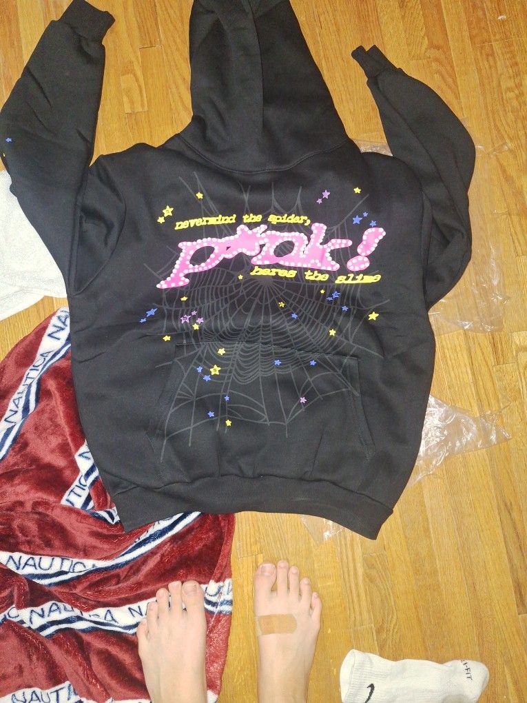 Pink Sp5der Hoodie